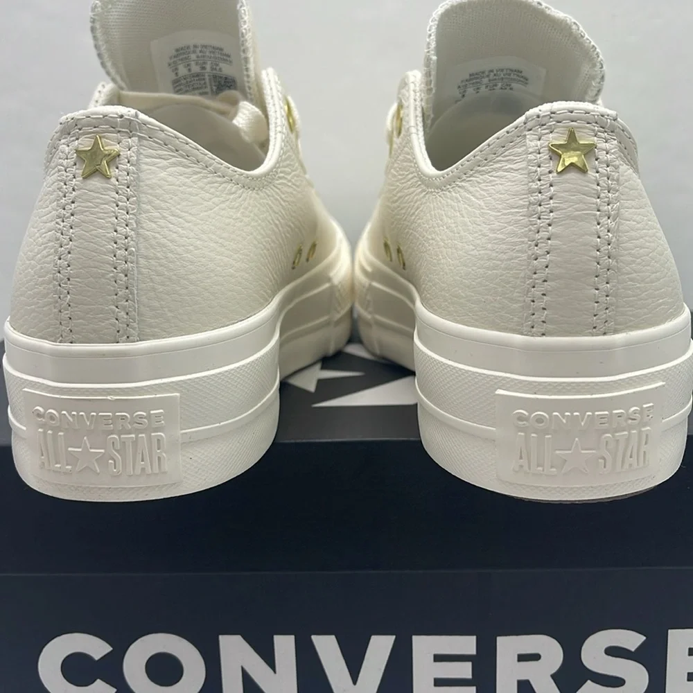 Converse WMNS Platform Sneakers A12765C
CTAS LIFT OX
EGRET/EGRET/GOLD - Picture 13 of 16